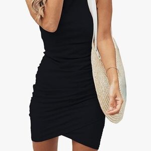 Elegant Black Sleeveless Dress